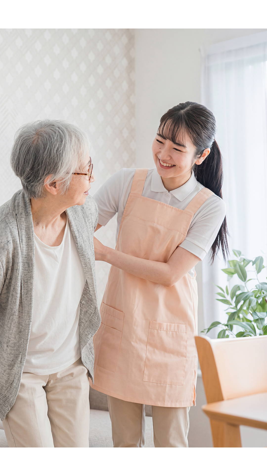 訪問看護ステーション「じゃらん」の様子